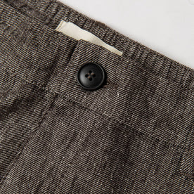 material shot of button