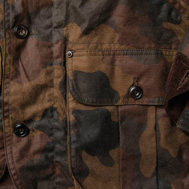material shot of front pocket 