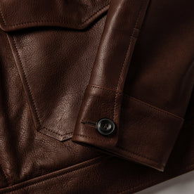 material shot of sleeve button