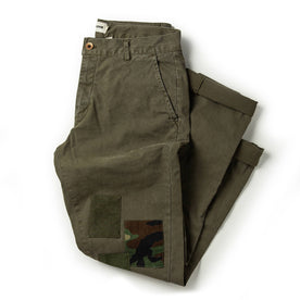 flatlay of chinos