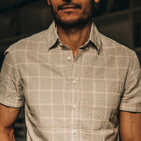 The Short Sleeve Jack in Ash Madras: Alternate Image 2