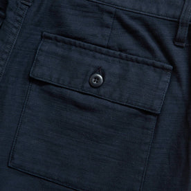 material shot of back detail