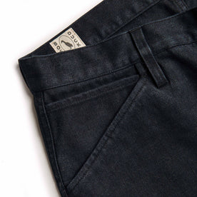 material shot of other pocket with logo