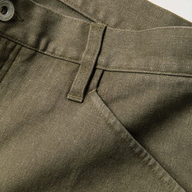 material shot of pocket