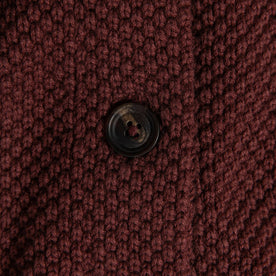 material shot of button