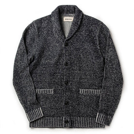 The Crawford Sweater in Marled Navy - featured image
