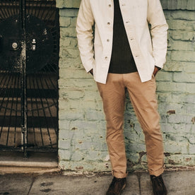The Democratic Foundation Pant in Organic Khaki - featured image