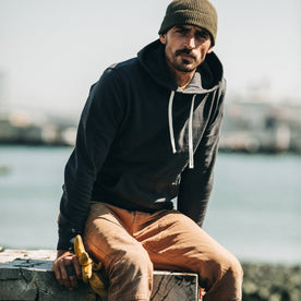 The Fillmore Hoodie in Coal Terry - featured image