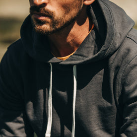 The Fillmore Hoodie in Coal Terry: Alternate Image 2