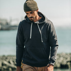 The Fillmore Hoodie in Coal Terry: Alternate Image 4