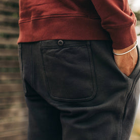 The Fillmore Pant in Coal Terry: Alternate Image 4