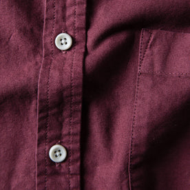 material shot of button