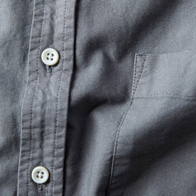 material shot of button