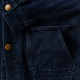 material shot of pocket detail