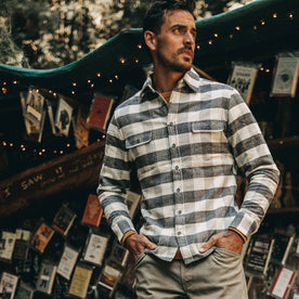 The Yosemite Shirt in Birch Buffalo Check - featured image