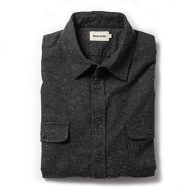 The Yosemite Shirt in Charcoal Donegal - featured image