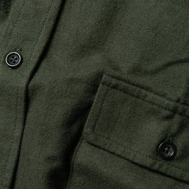 material shot of front pocket