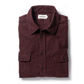 The Yosemite Shirt in Nutmeg Donegal - featured image