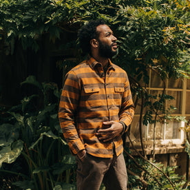 The Yosemite Shirt in Saffron Buffalo Check: Alternate Image 1