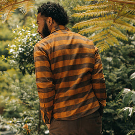 The Yosemite Shirt in Saffron Buffalo Check: Alternate Image 4