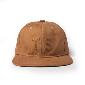 flatlay of The Ball Cap in Tobacco Boss Duck