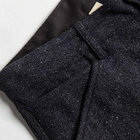 material shot of front pocket