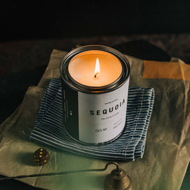 material shot of The Camp Candle in Sequoia 1