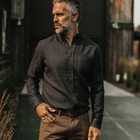 The Jack in Coal Double Cloth - featured image