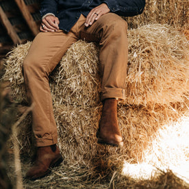 The Democratic All Day Pant in British Khaki Selvage: Alternate Image 2