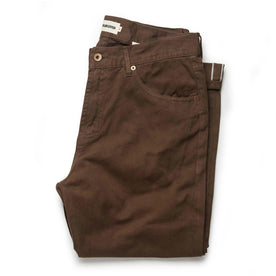 The Democratic All Day Pant in Espresso Selvage - featured image