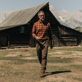 The Democratic All Day Pant in Espresso Selvage: Alternate Image 1