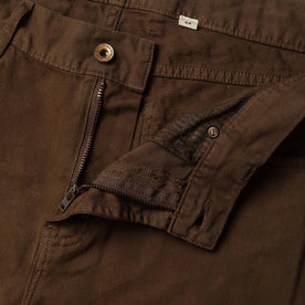 The Democratic All Day Pant in Espresso Selvage: Alternate Image 5