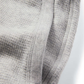 material shot of quarter top pocket of The Fillmore Pant in Ash Double Knit