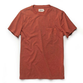 The Heavy Bag Tee in Rust - featured image