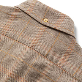 material shot of shirt back yolk