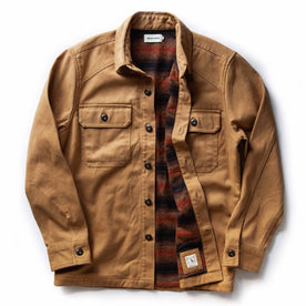 open flatlay of shirt