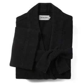flatlay of the robe folded