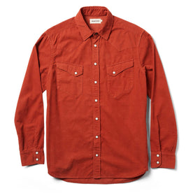 flatlay of the entire shirt from the front
