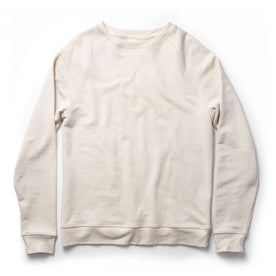 The Crewneck in Natural Donegal Terry - featured image