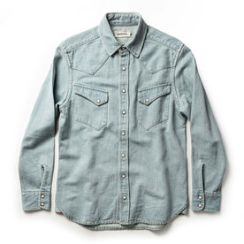 The Western Shirt in Washed Denim: Alternate Image 9