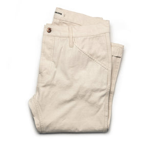 The Camp Pant in Natural Reverse Sateen - featured image
