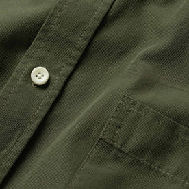 material shot of the button and pocket