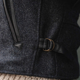 The Monterey Bomber in Navy Wool: Alternate Image 3