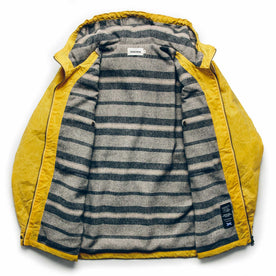 The Winslow Parka in Mustard Waxed Canvas: Alternate Image 12