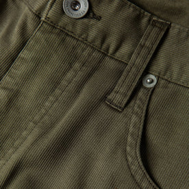 material shot near pocket