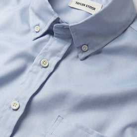 The Short Sleeve Jack in Washed Blue Oxford: Alternate Image 5