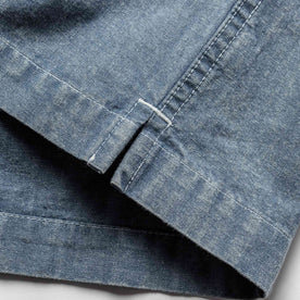 material shot of bottom stitching