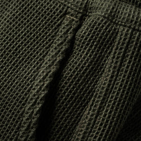material shot of pocket detail