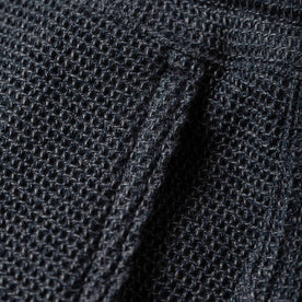 material shot of pocket detail