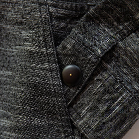 material shot of button